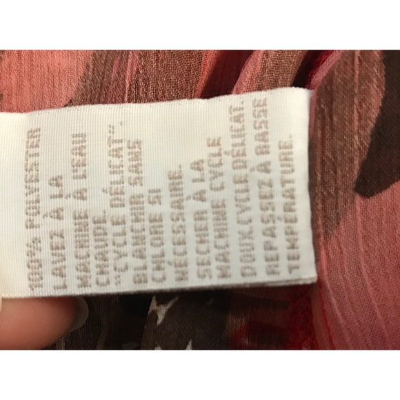 TANJAY FLORAL BUTTON UP COLLAR SIZE 14 BLOUSE - Picture 8 of 8